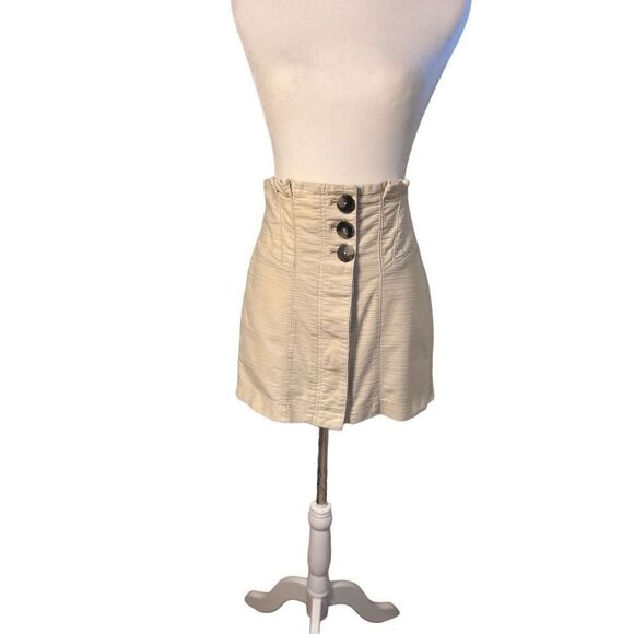 Free People high waist mini skirt - Picture 1 of 7